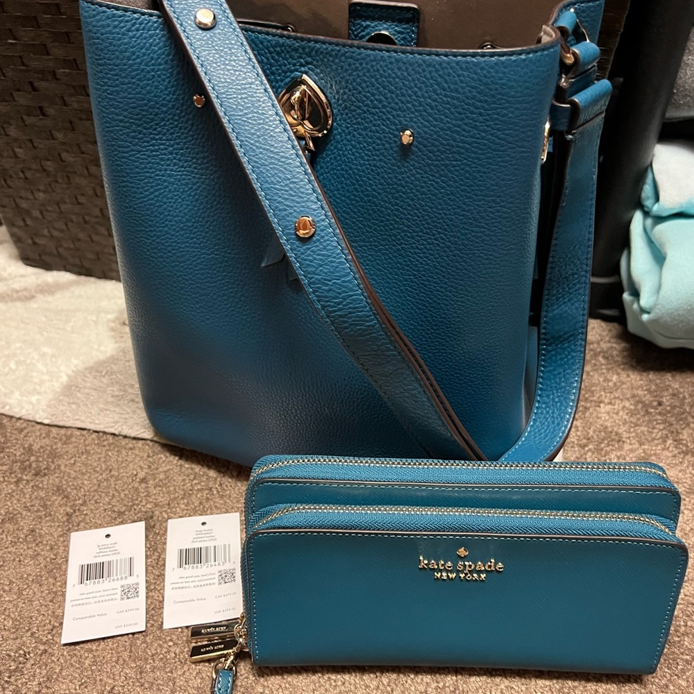 Kate Spade Marti Bucket bag & wallet